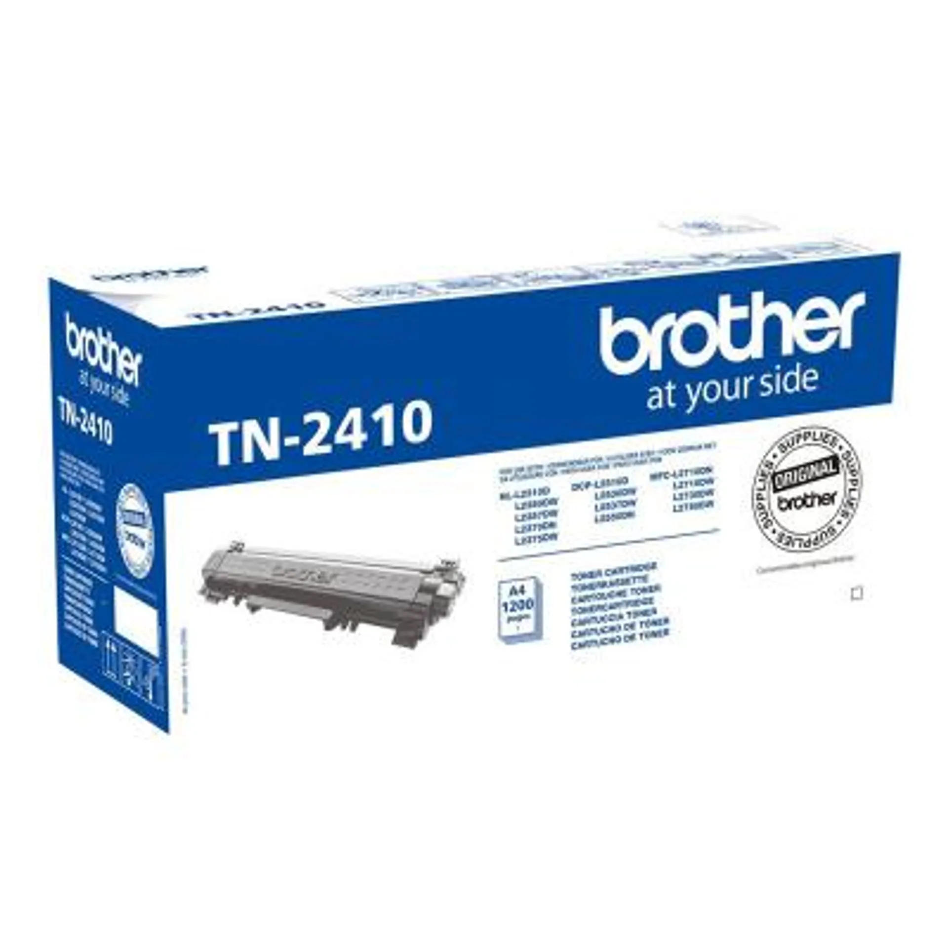 Brother Cartridge TN-2410 Schwarz