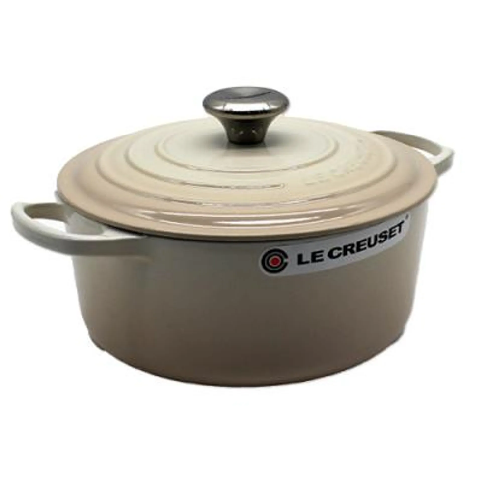 Le Creuset Signature Roaster round 24cm meringue