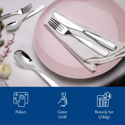Villeroy & Boch Garden Besteckset 30tlg. Tafelbesteck 6 Personen Edelstahl — Bild 5