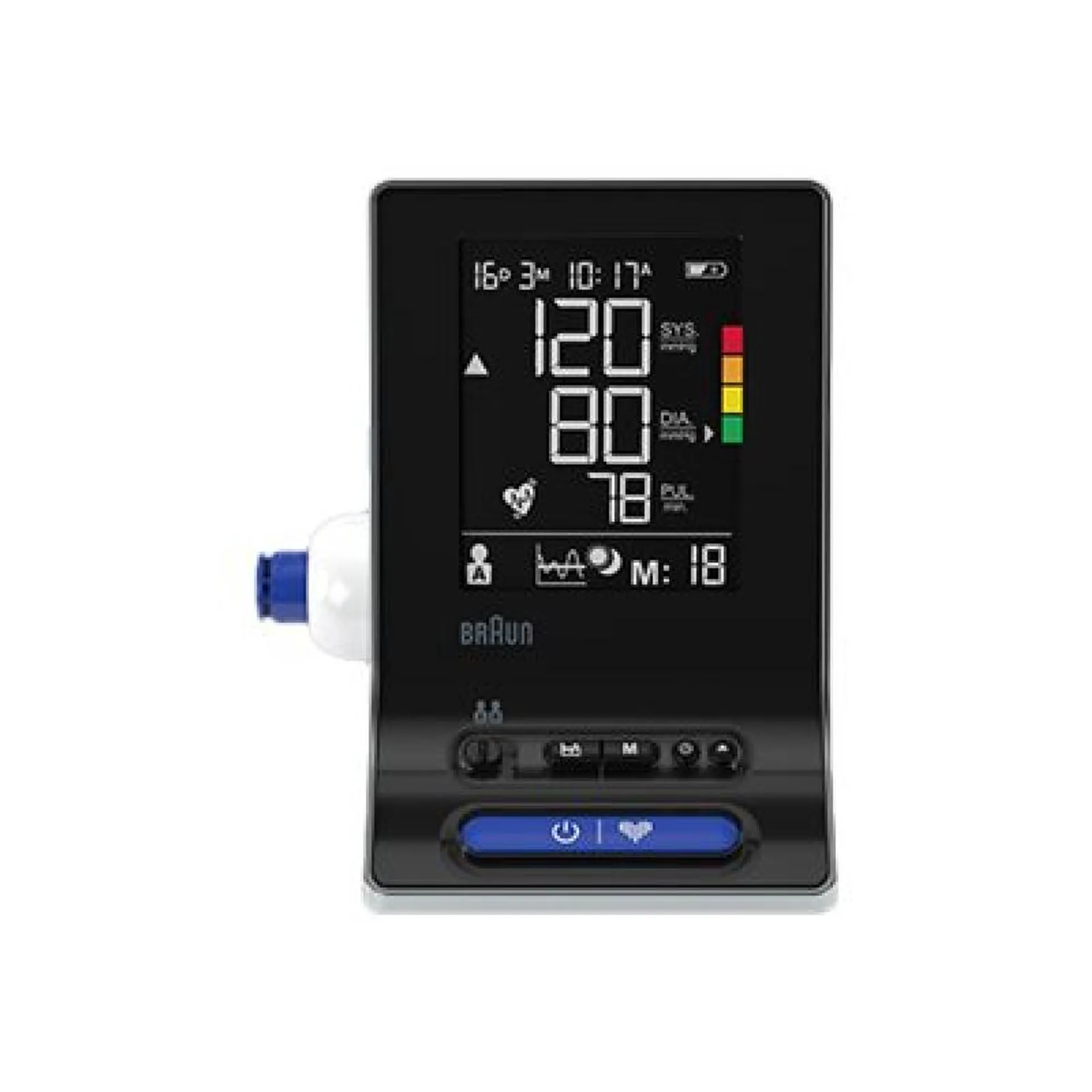 Braun Blood Pressure Monitor Exact Fit 3 Schwarz