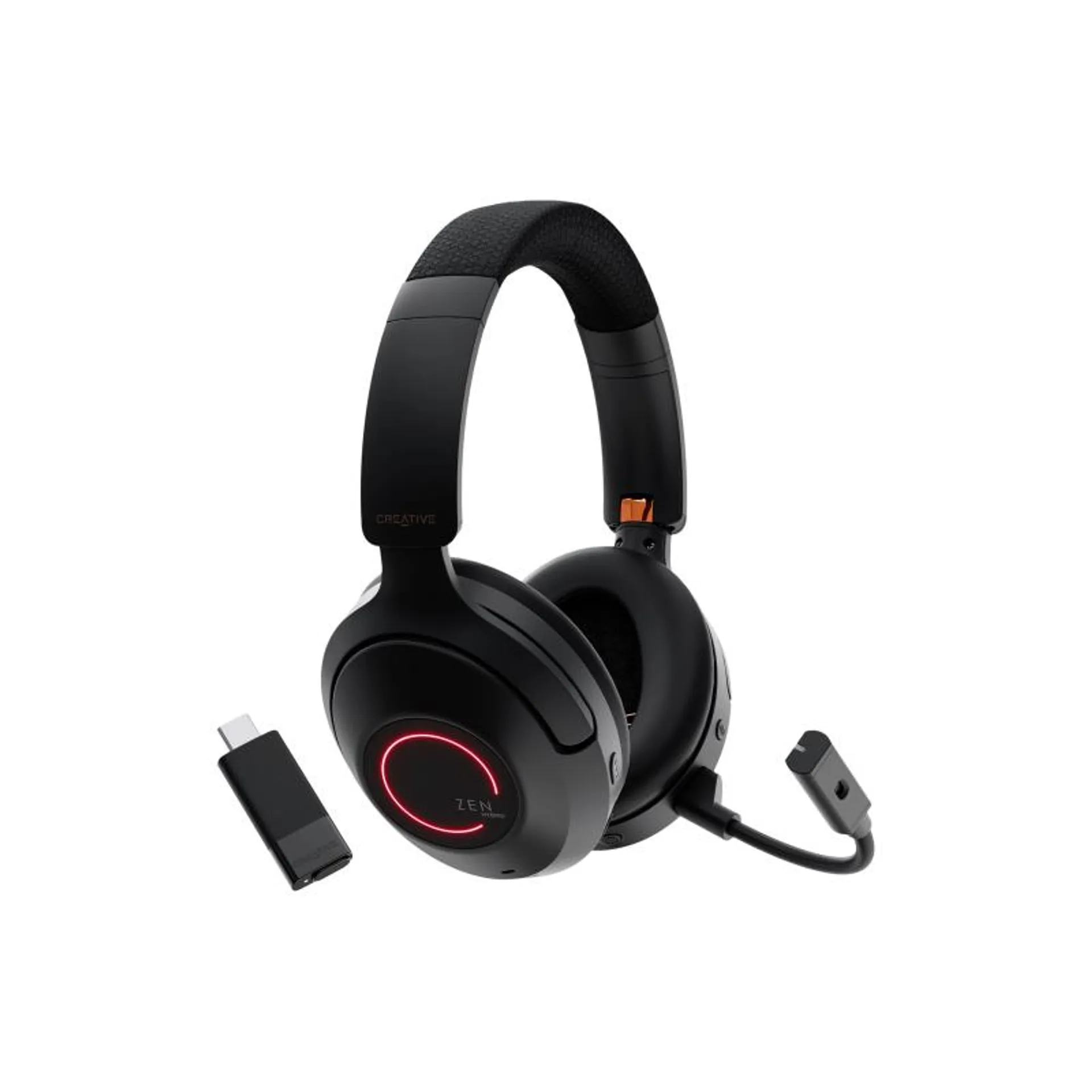 Creative Headphones Zen Hybrid Pro Classic Over-Ear wireless Schwarz