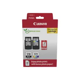 Canon PG-510 CL-511 PG510 CL511 Photo Paper Value Pack 2er-Pack — Bild 2