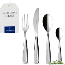 Villeroy & Boch Garden Besteckset 24tlg. Tafelbesteck 6 Personen Edelstahl — Bild 1
