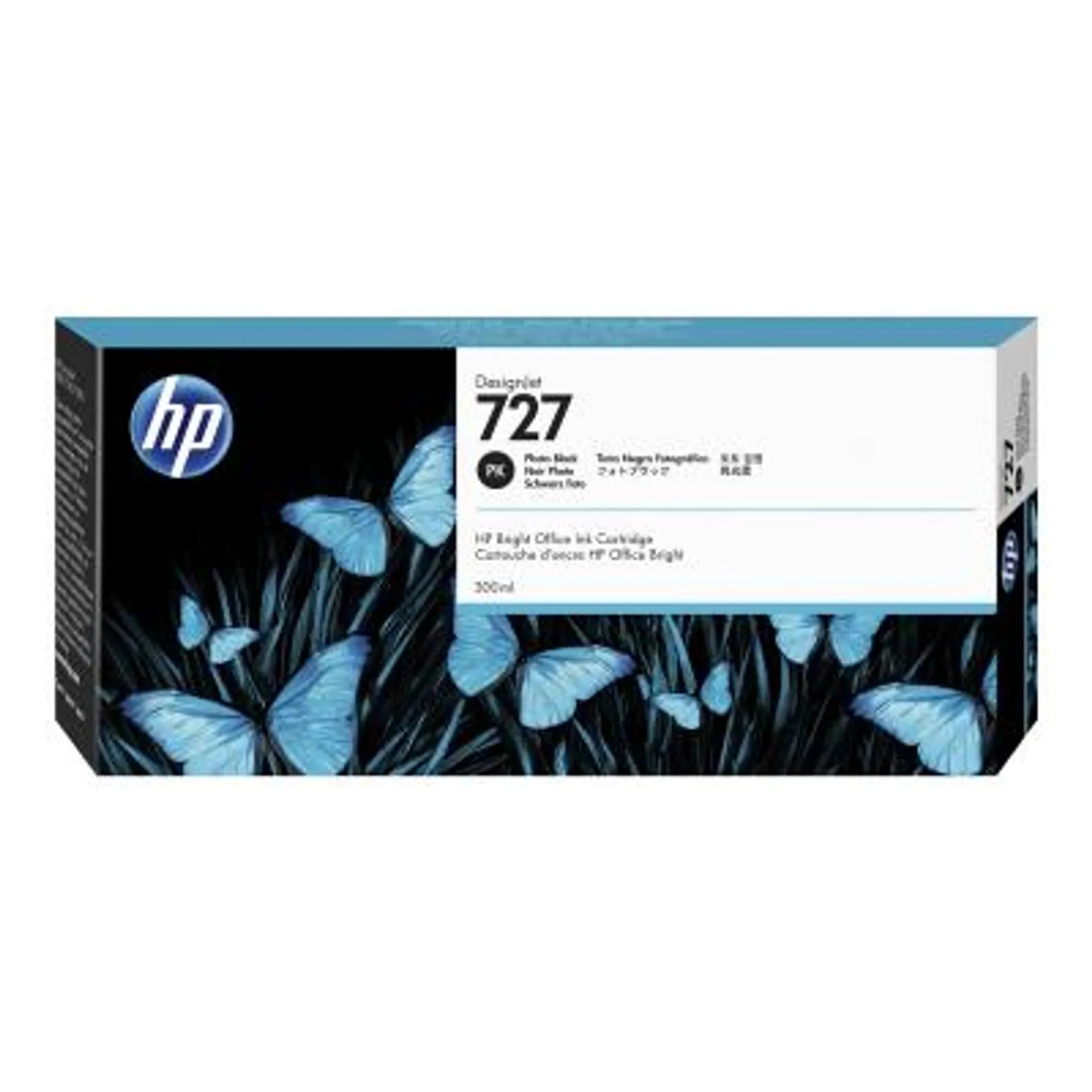 HP Ink No 727 HP727 HP 727 Photo Schwarz