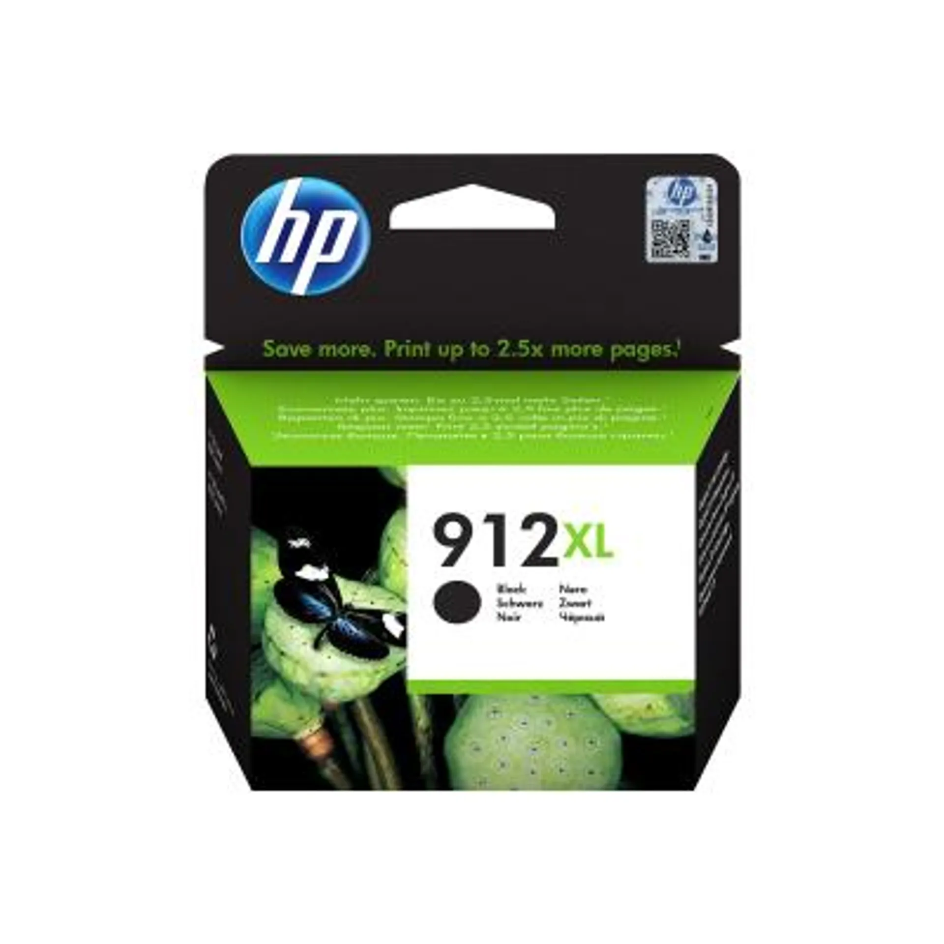 HP Ink No 912XL HP912XL HP 912XL Schwarz