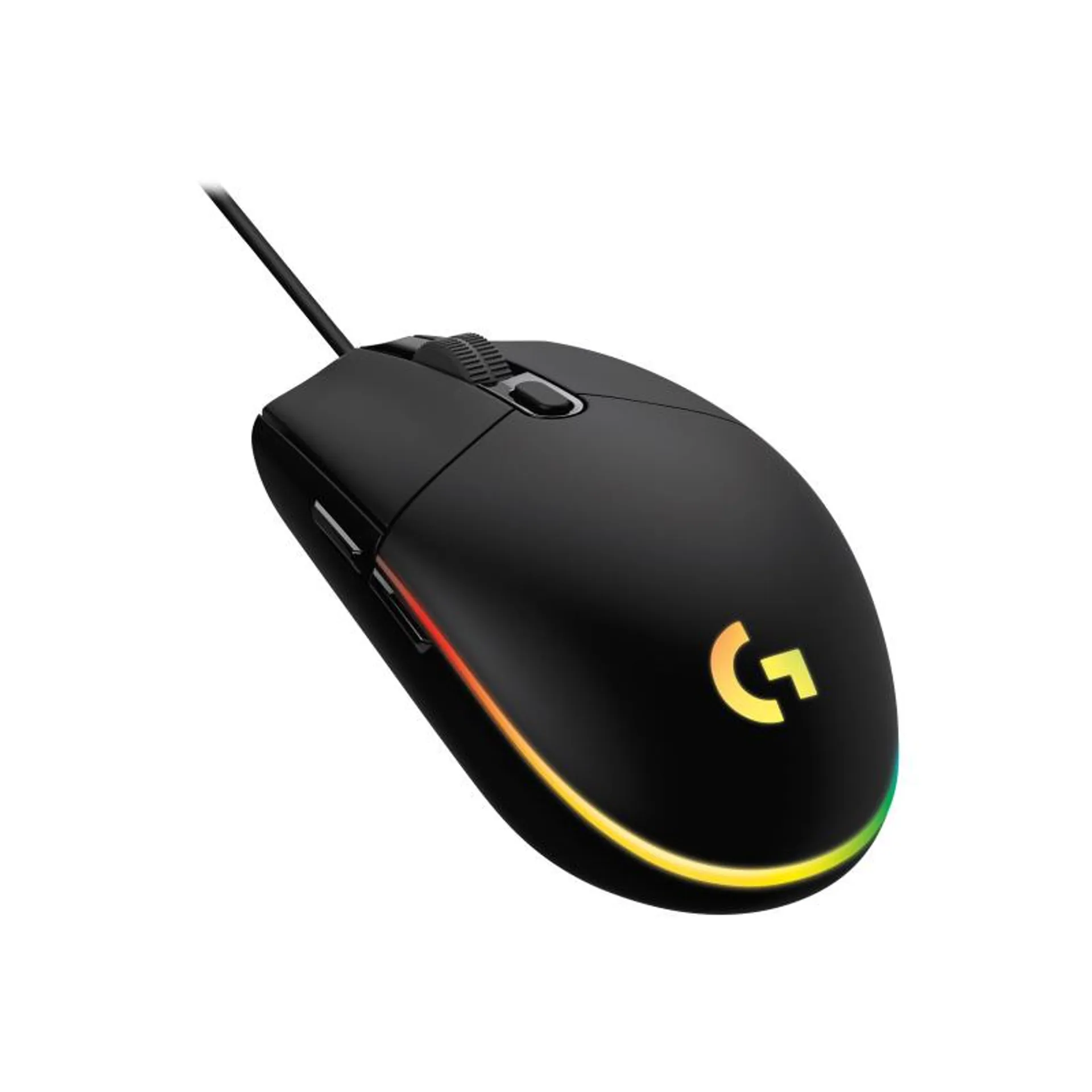 Logitech Gaming Mouse G203 Lightsync USB Schwarz (910005796)
