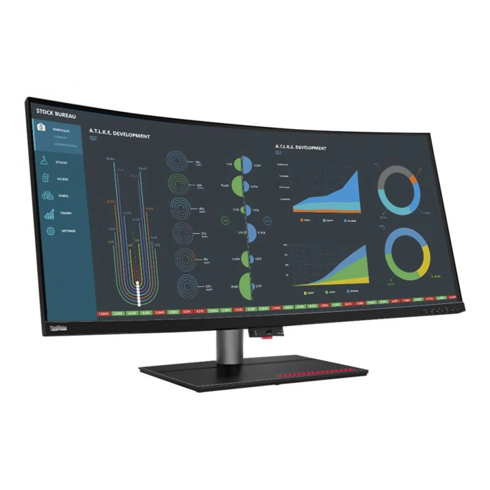 Lenovo ThinkVision P40w-20 LED-Monitor