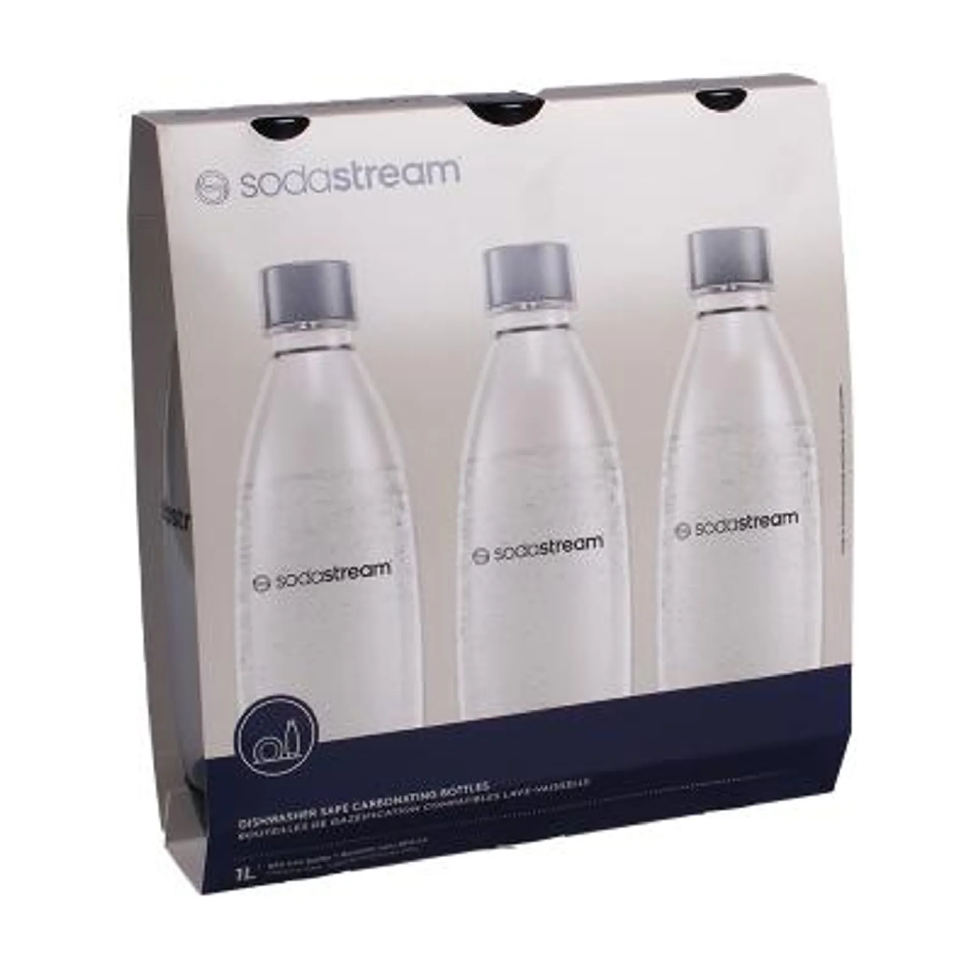 Sodastream PET Bottle Fuse (3 Bottles, 1L, )