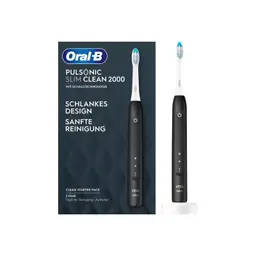 Braun Oral-B OralB Toothbrush Pulsonic Slim Clean 2000 Schwarz — Bild 1