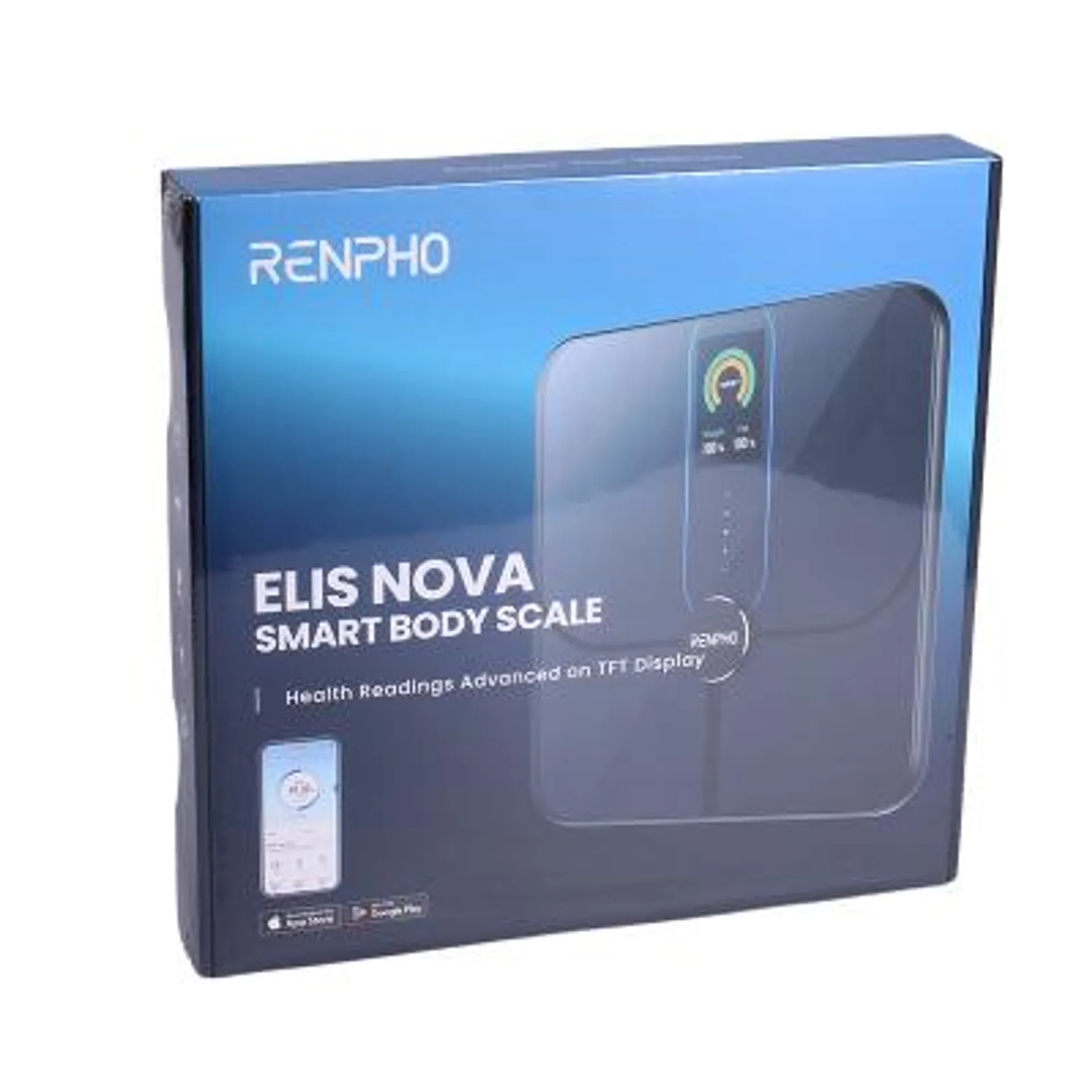 RENPHO Scale Smart Body Analysis Elis Nova Schwarz PEU-R-A031