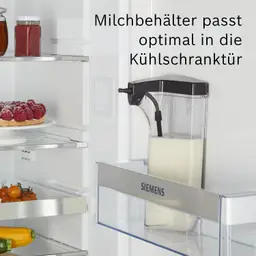 Siemens EQ.500 TQ515D09 Kaffeevollautomat Milchbehälter Keramikmahlwerk schwarz — Bild 5