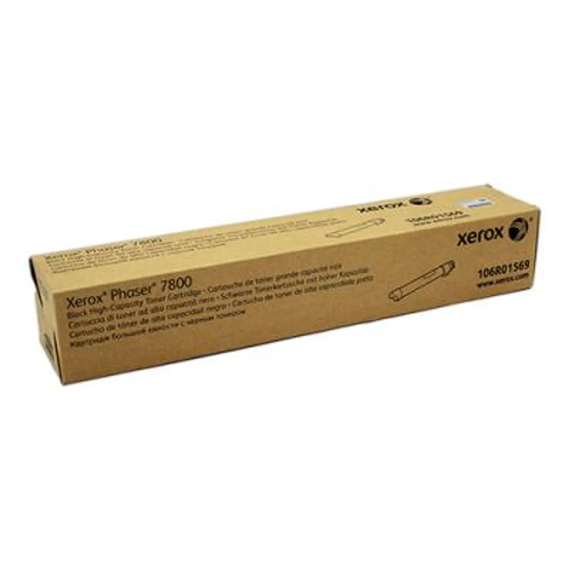 Xerox Toner Phaser 7800 Schwarz