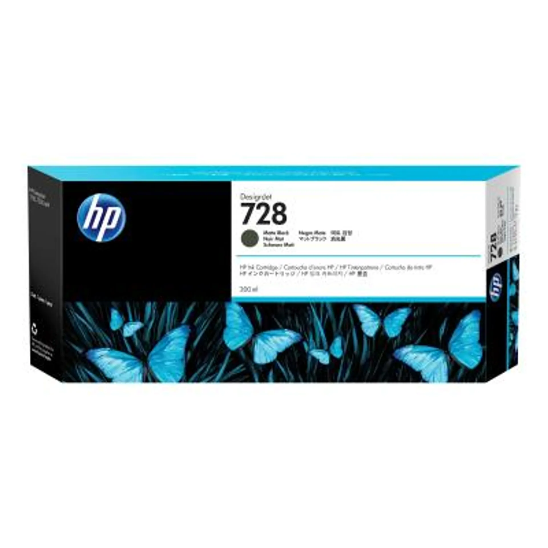 HP Ink No 728 HP728 HP 728 Matt Schwarz