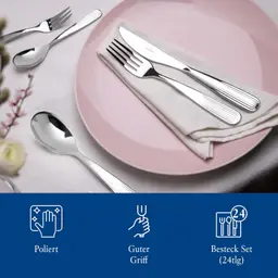 Villeroy & Boch Garden Besteckset 24tlg. Tafelbesteck 6 Personen Edelstahl — Bild 4