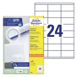 Avery Zweckform, Labels Avery 70 x 35mm A4 — Bild 4