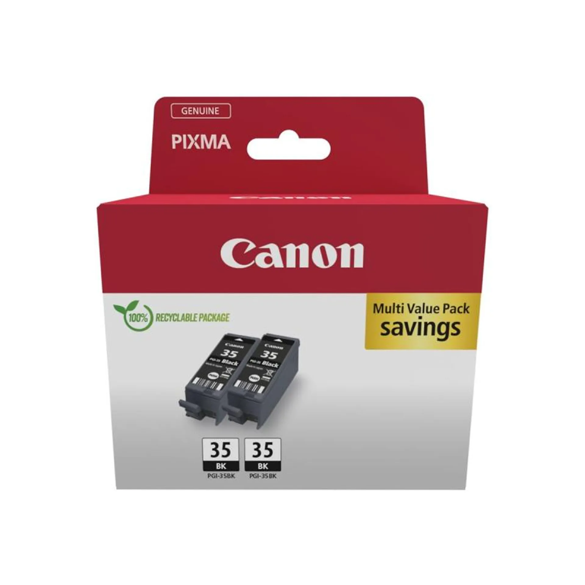 Canon PGI-35BK Twin Pack 2er-Pack 9 3 Canon3 Canon 3 ml