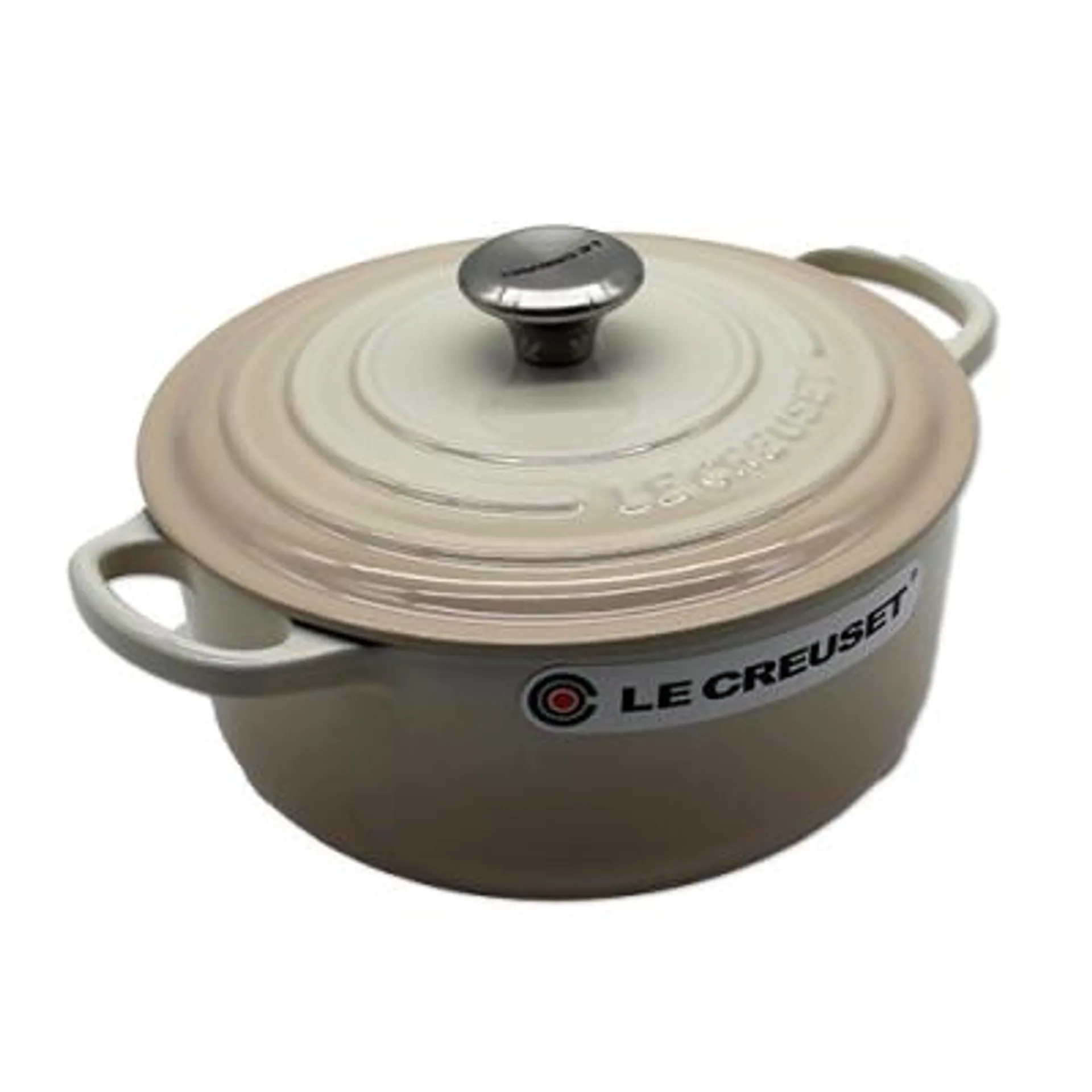 Le Creuset Signature Roaster round 20cm meringue