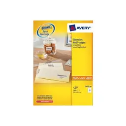 Avery Zweckform, Labels Avery 105 x 42,3mm, A4 — Bild 1