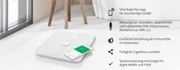 ETA Vital Pure Personenwaage Glas Smart Analyse BMI Körperfett App (inkl. Küchenwaage) weiß — Bild 4