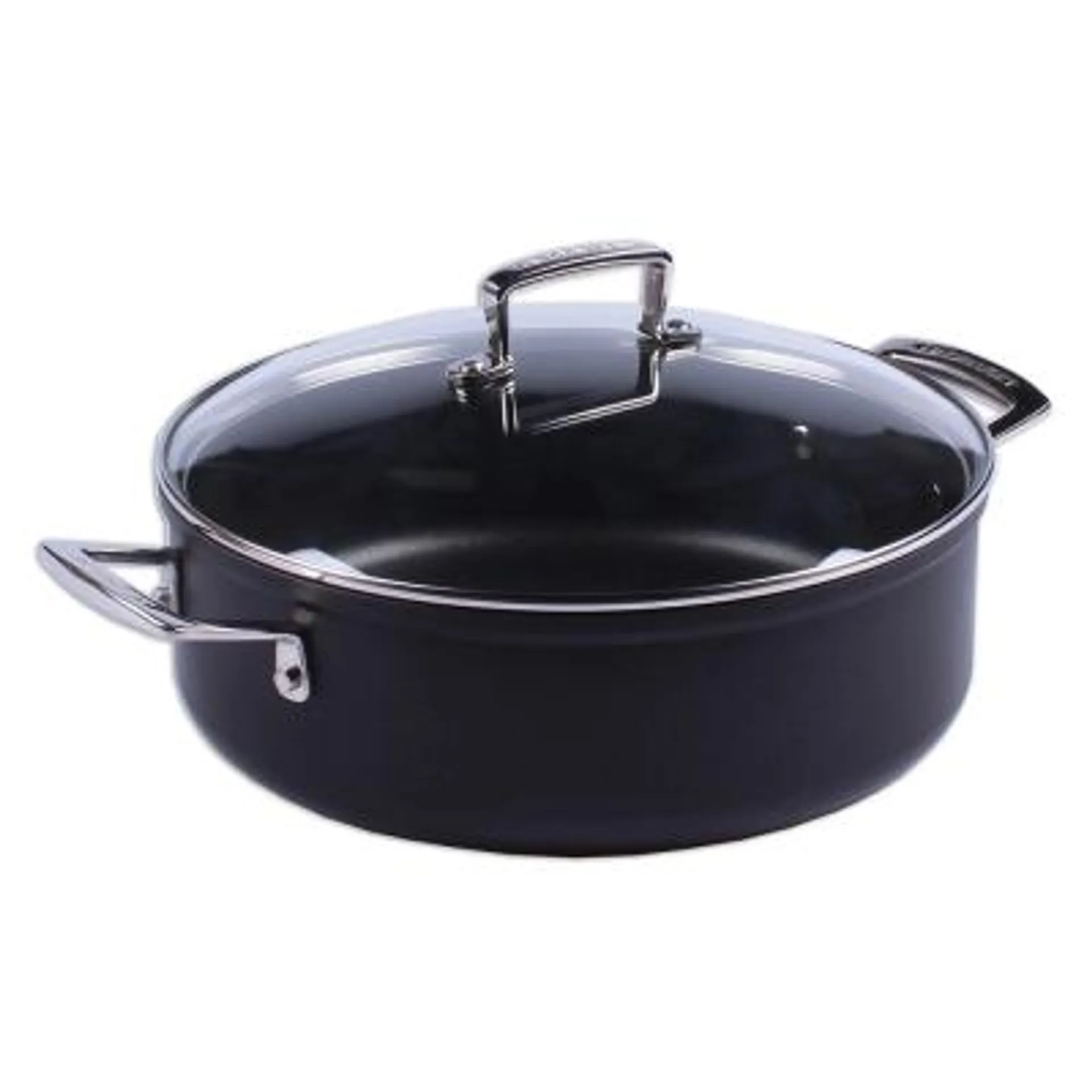 Le Creuset Toughened Non-Stick Sauteuse with Glass Lid 28cm