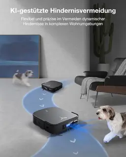 Ecovacs Deebot X2 Combo Saugroboter Wischroboter Handstaubsauger Station schwarz — Bild 9