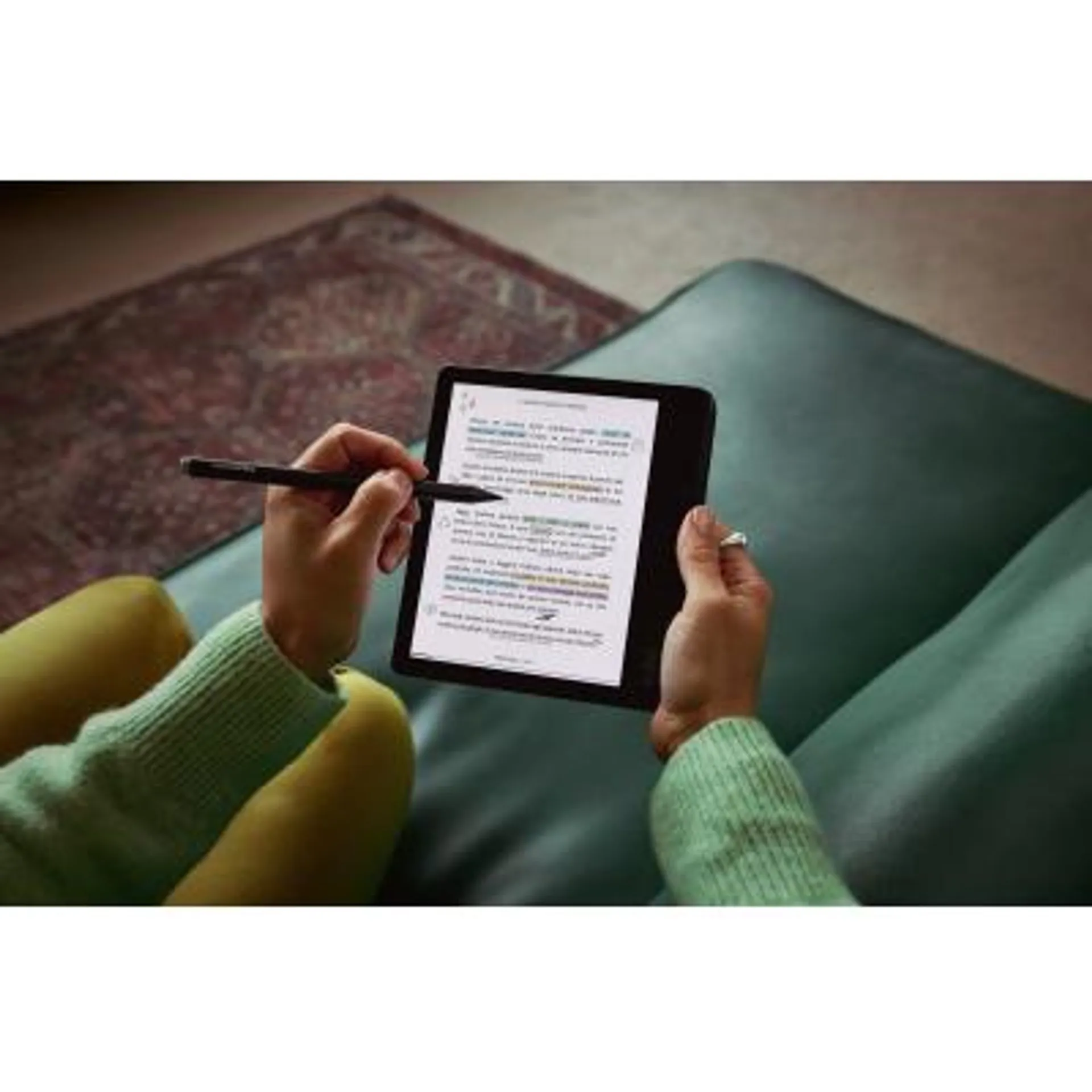 Kobo eBook-Reader Libra Colour Schwarz Bundle incl Stylus 2 (N428KUBKKBU)