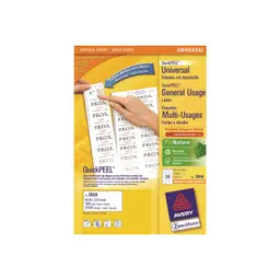 Avery Zweckform, Labels Avery 64 6 Avery Zweckform6 Avery Zweckform 6 x 33,8mm, A4 — Bild 2