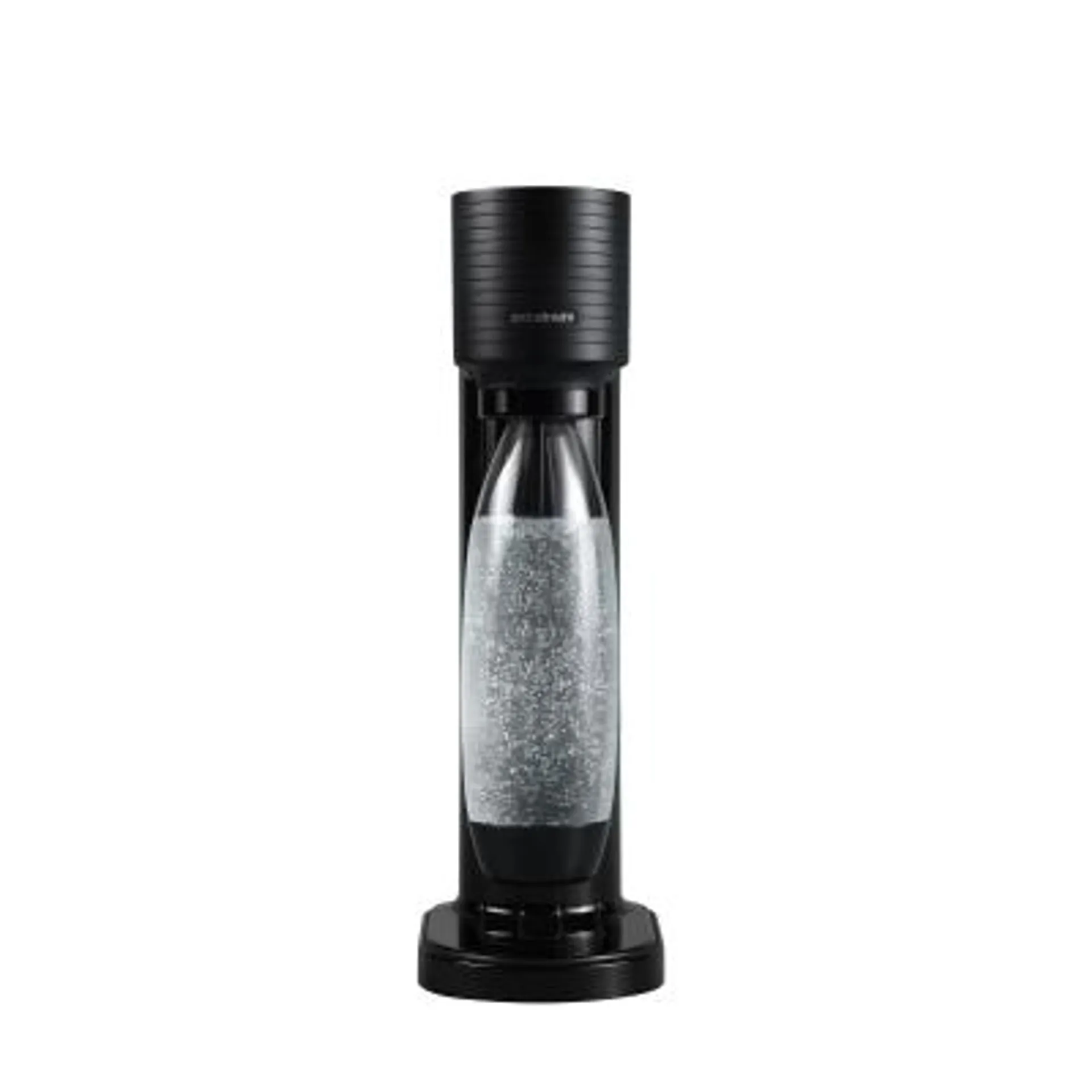 SodaStream Soda Maker Gaia QC Schwarz incl 1 bottle