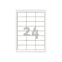 Avery Zweckform, Labels Avery 64 6 Avery Zweckform6 Avery Zweckform 6 x 33,8mm, A4 — Bild 4