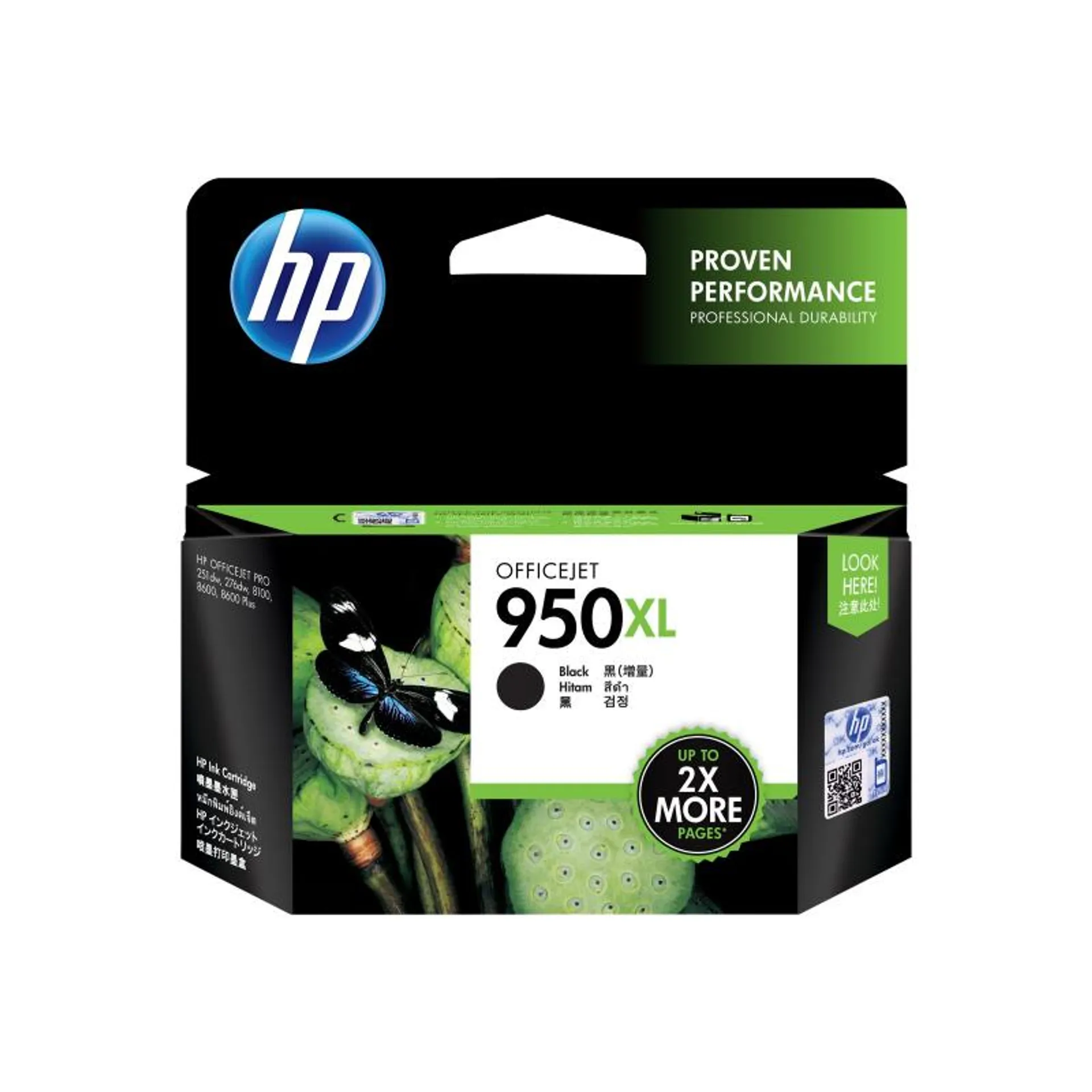 HP Ink No 950 HP950 HP 950 XL Schwarz