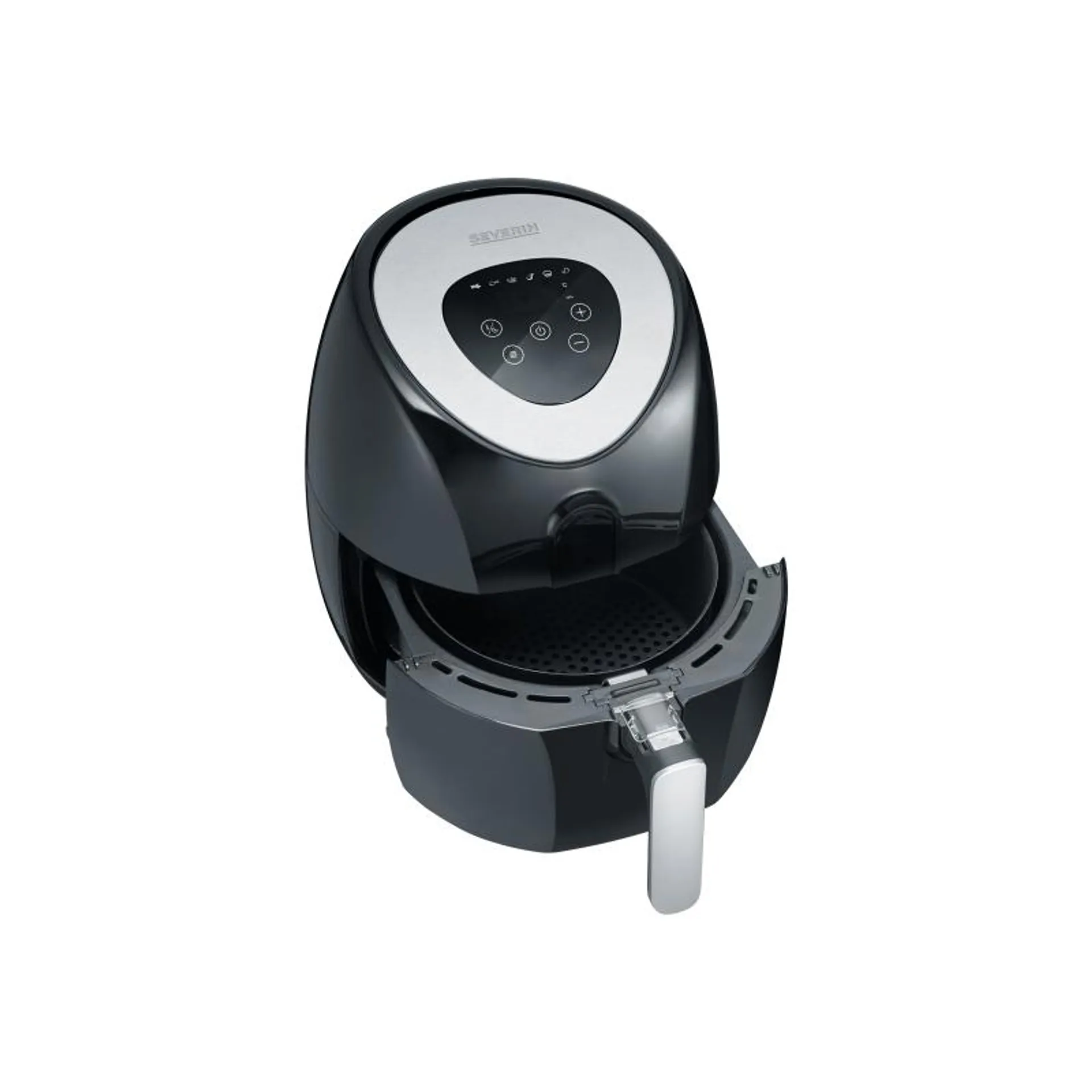 Severin Airfryer stainless steel Schwarz FR