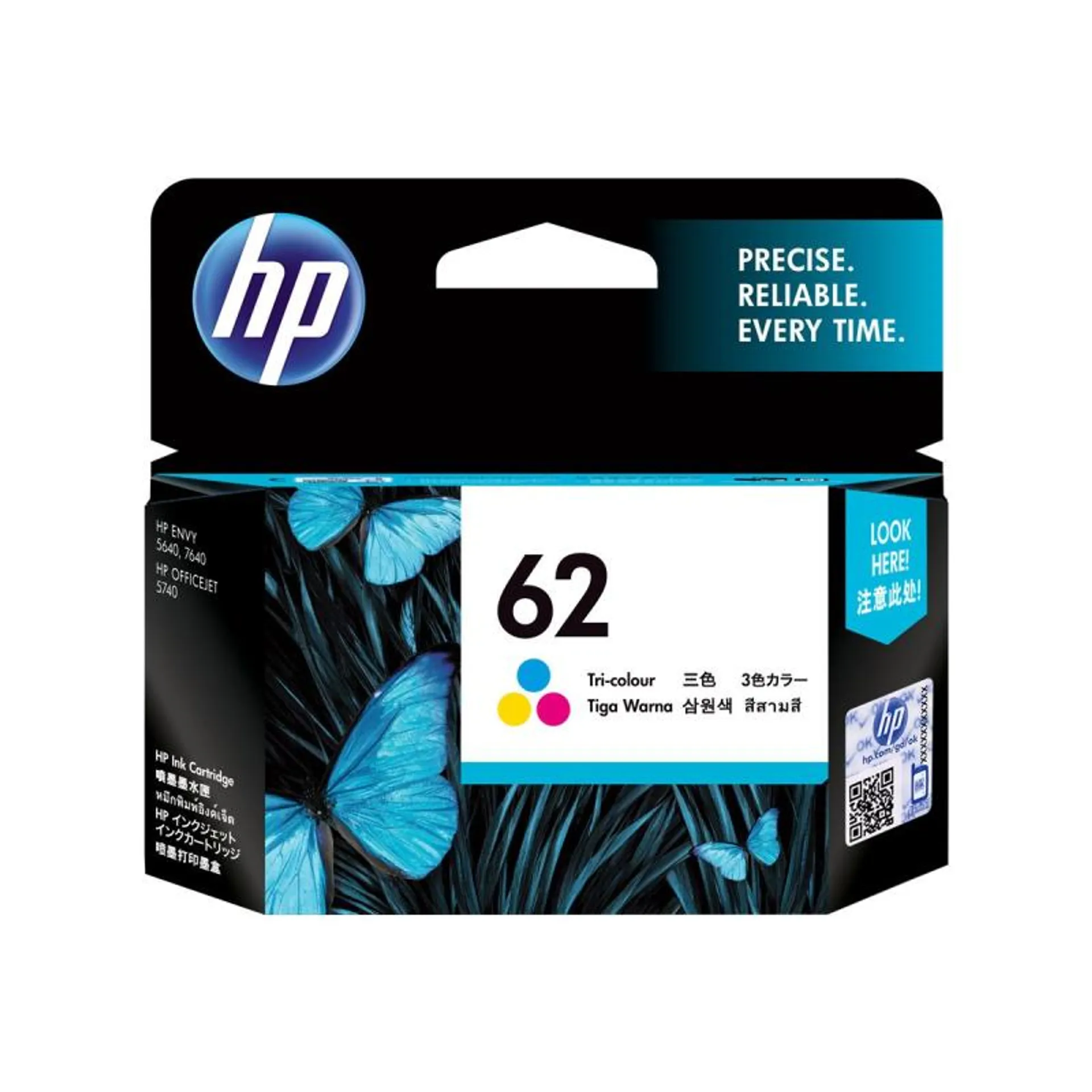 HP Ink No 62 HP62 HP 62 Color